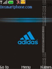 Capture d'écran Adidas thème