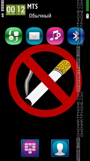No Smoking 03 theme screenshot