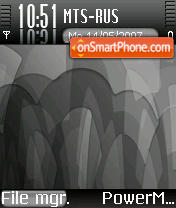 Royal Grey theme screenshot