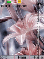 Capture d'écran Tenderness Flowers thème