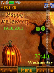 Happy Halloween theme screenshot