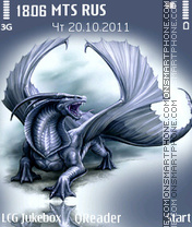 Dragon tema screenshot