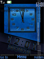 Dark Clock Theme-Screenshot