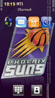 Phoenix Suns 02 theme screenshot