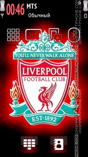 Liverpool 2012 tema screenshot