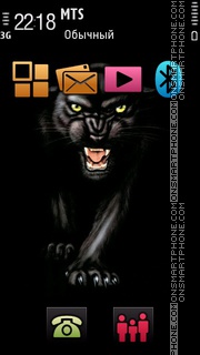 Panther 04 tema screenshot