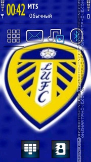 Leeds United 01 theme screenshot