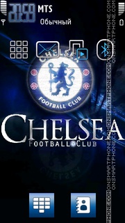Fc Chelsea theme screenshot