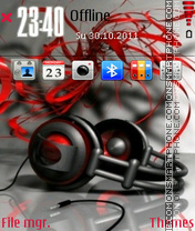 Head Phone theme screenshot