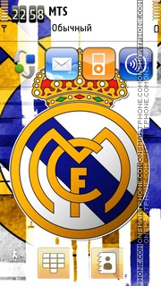 Скриншот темы Real Madrid 2031