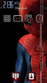 Capture d'écran Spider Man 4 thème
