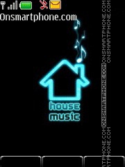 Capture d'écran House music thème