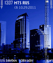 Capture d'écran City thème