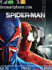 Spiderman 4 theme screenshot