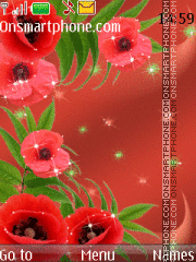 Nice Flowers 03 theme screenshot