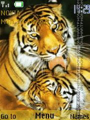Capture d'écran Tigers 04 thème