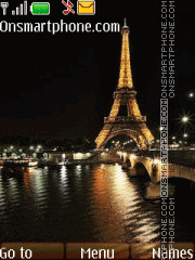 Paris 15 tema screenshot