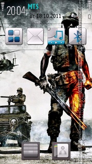 Army 02 theme screenshot