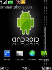 Android Cute tema screenshot