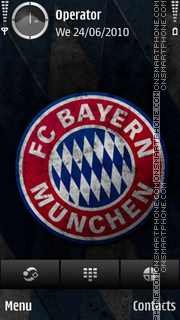 Capture d'écran Bayern Munchen thème
