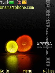 XPERIA light theme screenshot