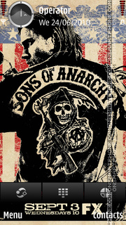 Sons of Anarchy es el tema de pantalla