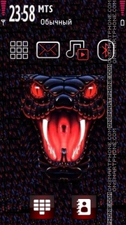 Скриншот темы Snake 04