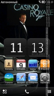 007 Casino Royale 02 theme screenshot