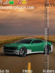 Ford Mustang Gt 2 es el tema de pantalla