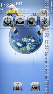 The Smurfs 03 theme screenshot