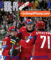 Russia Hockey es el tema de pantalla