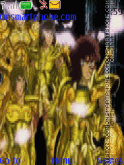 Capture d'écran Saint Seiya Caballeros Dorados thème