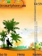 Orange Beach Icons Theme-Screenshot