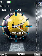 Nike Clock theme screenshot