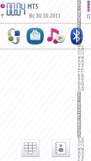 Скриншот темы Symbian Anna Icons