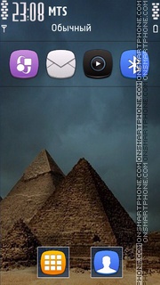 Pyramid 03 tema screenshot
