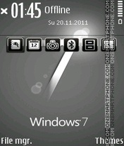 Windows 7 27 es el tema de pantalla