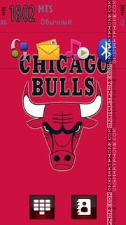Скриншот темы Chicago Bulls 05