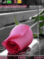 Capture d'écran Pink Rose thème