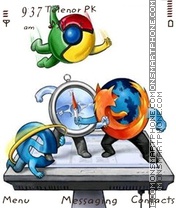 Capture d'écran Browsers thème