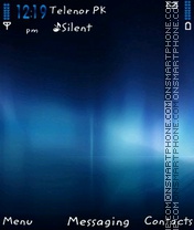Black Blue tema screenshot
