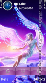 Fairy Angel Fantasy theme screenshot