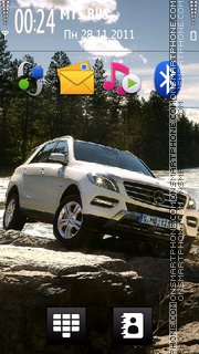 Mercedes 3261 theme screenshot