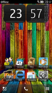 Colorful 10 theme screenshot