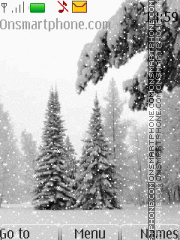 Snowfall tema screenshot