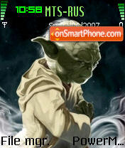 Yoda 01 es el tema de pantalla