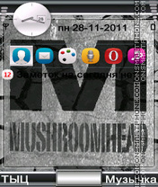 Mushroomhead tema screenshot