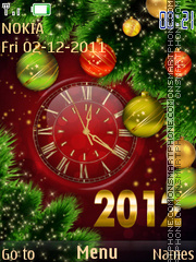New year theme screenshot