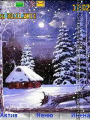 Capture d'écran The Snow Country thème