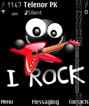 I Rock tema screenshot